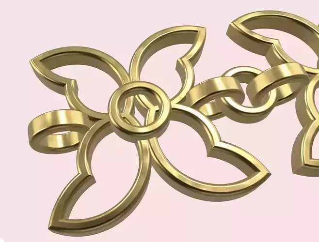 Butterfly chain link 