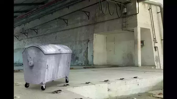 garbage container