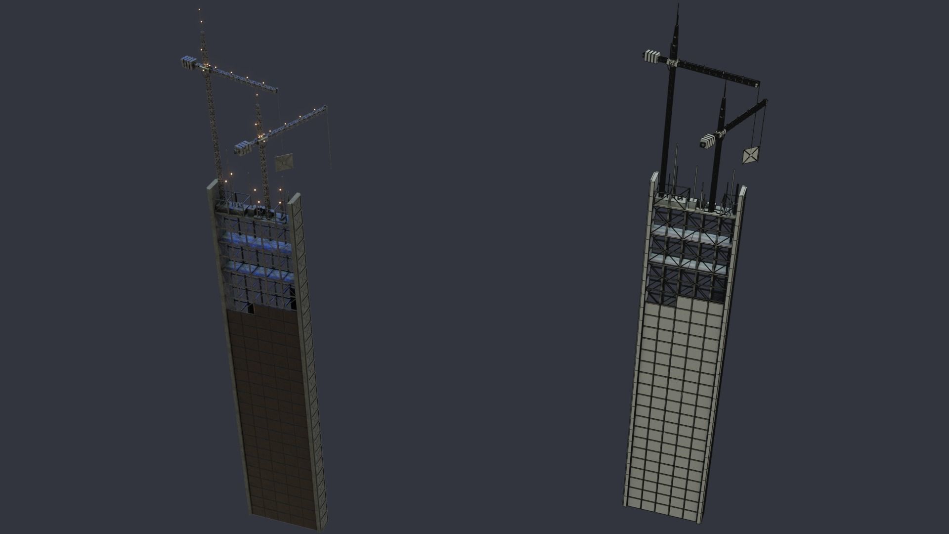 Futuristic Sci-Fi City 3D model_15