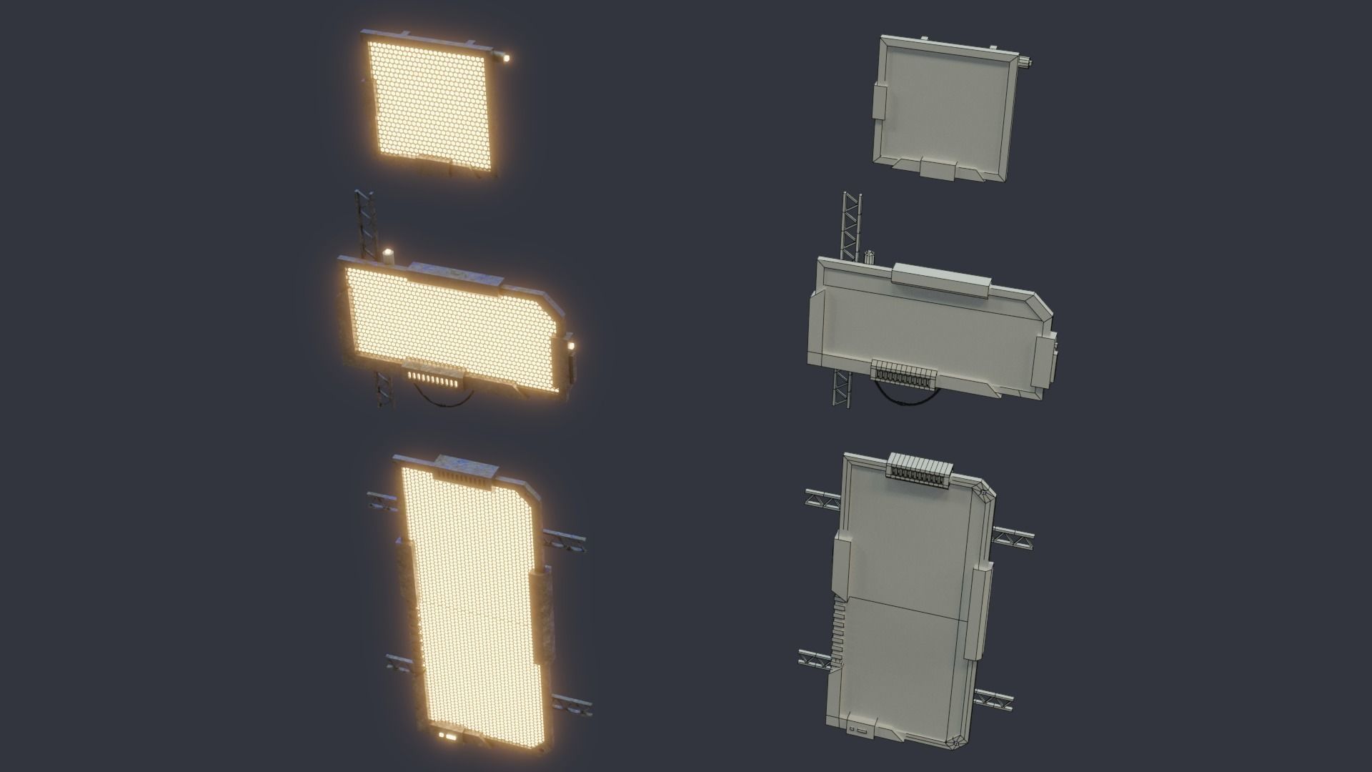 Futuristic Sci-Fi City 3D model_17