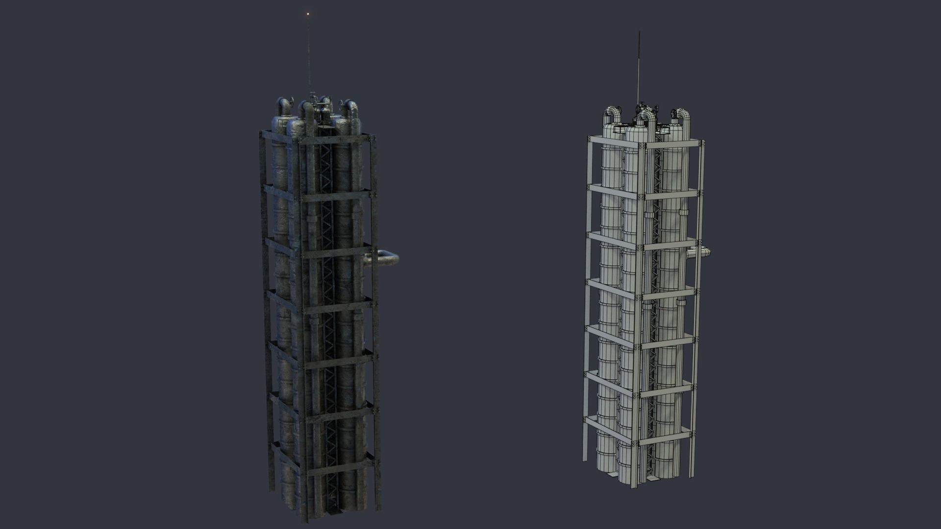 Futuristic Sci-Fi City 3D model_24