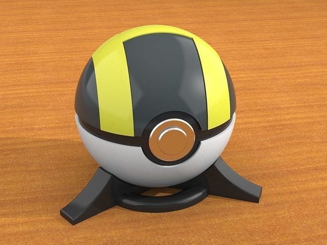Ultraball pokemon ball 3D print model