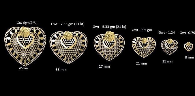 Turkey Filigree Jewellery Designs Pendant Necklase 3D print model