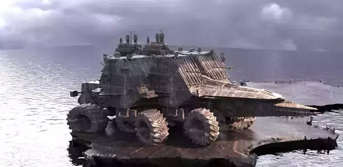 Space Truck destroyer 3 