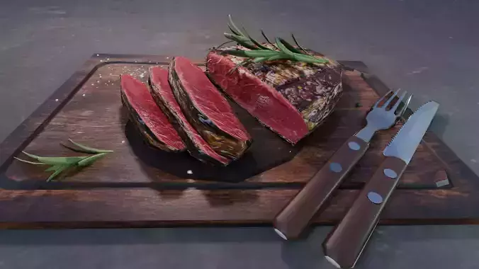Rare Steak