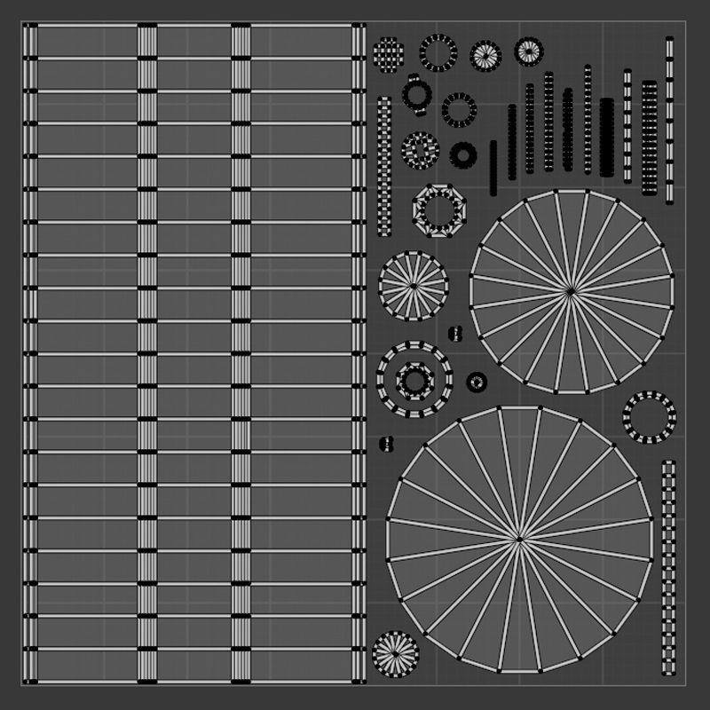 Boxes and Barrels Low-poly 3D model_15