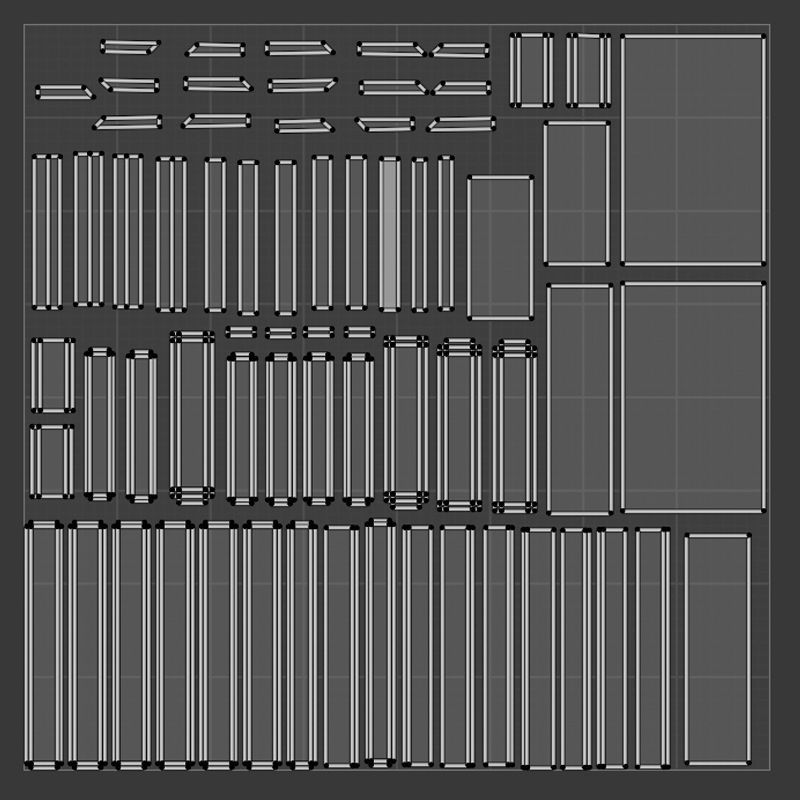 Boxes and Barrels Low-poly 3D model_14