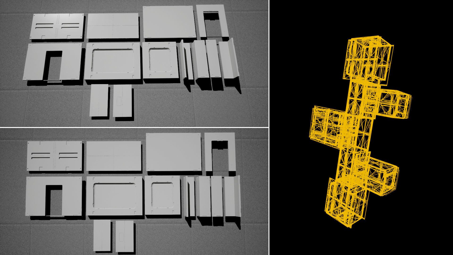 ue 5 sci fi asset Low-poly 3D model_12