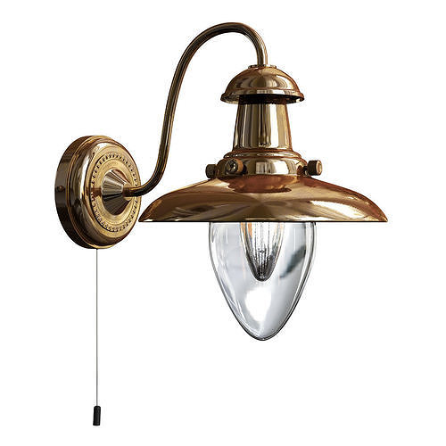 Fisherman Arte Lamp Low-poly 3D model