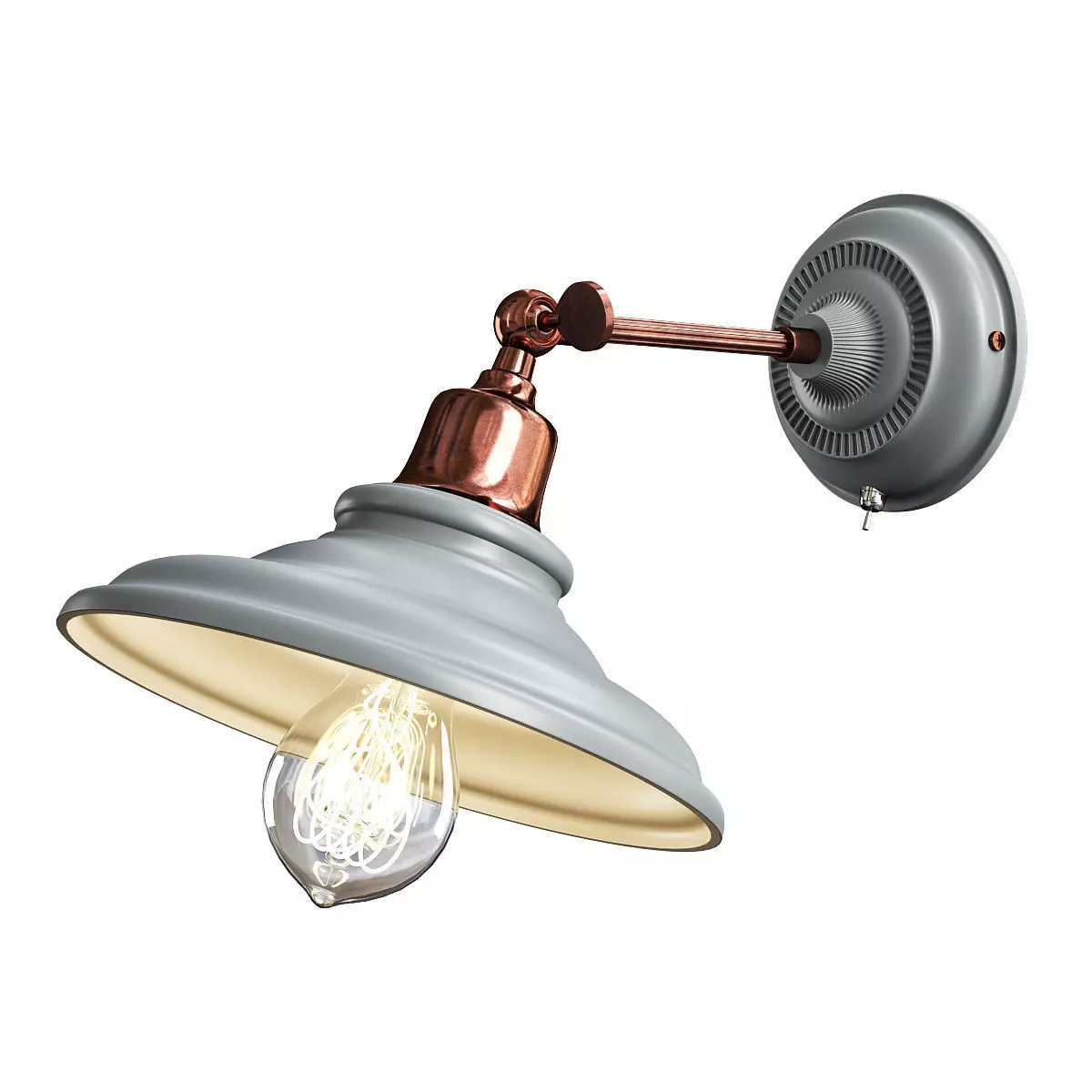 Lido Arte Lamp Low-poly 3D model_0