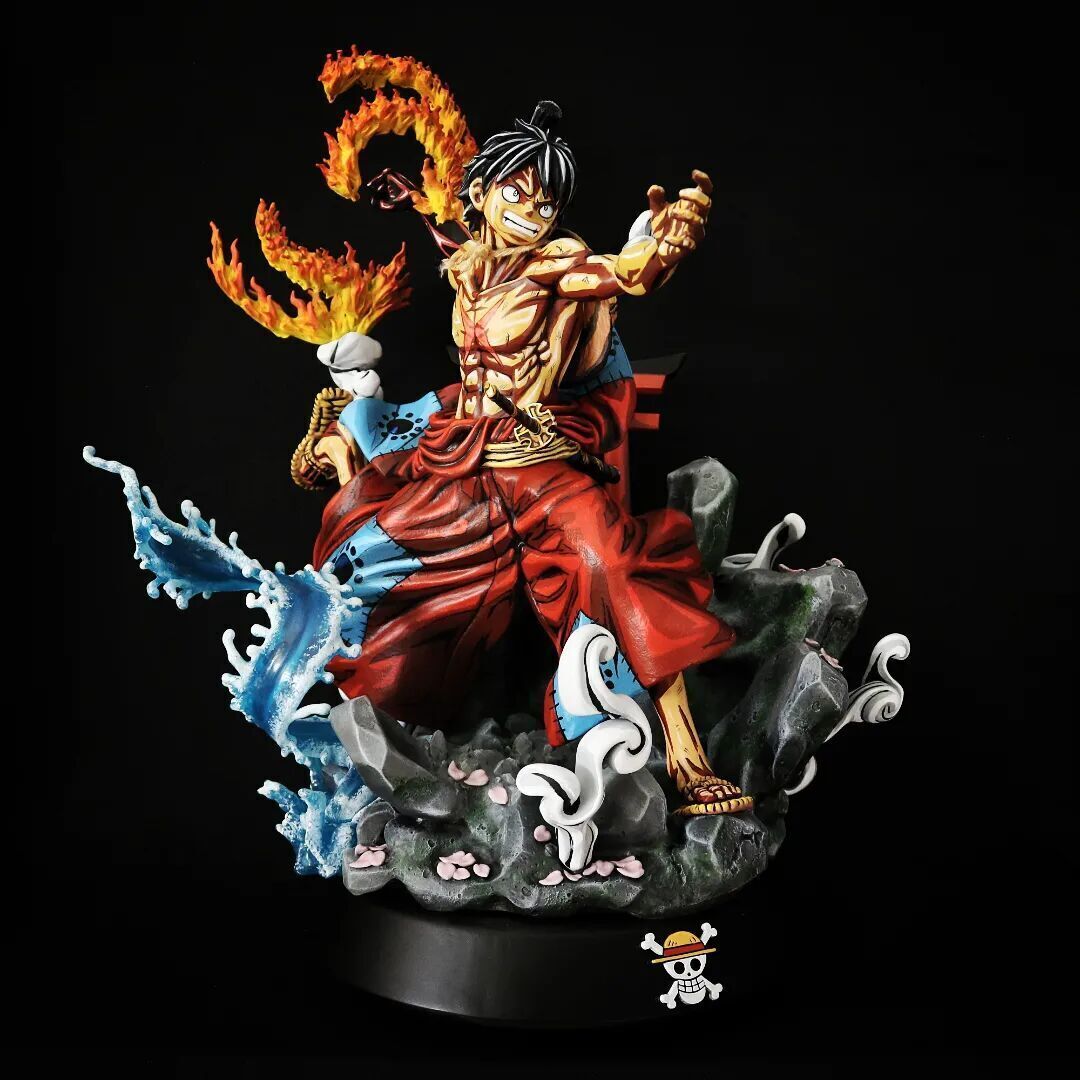 LUFFY RED HAWK - ONE PIECE - WANO - BIONIC3D 3D print model_2