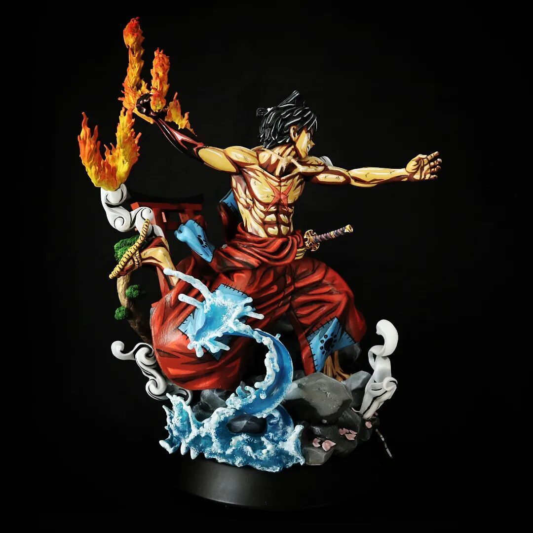 LUFFY RED HAWK - ONE PIECE - WANO - BIONIC3D 3D print model_3