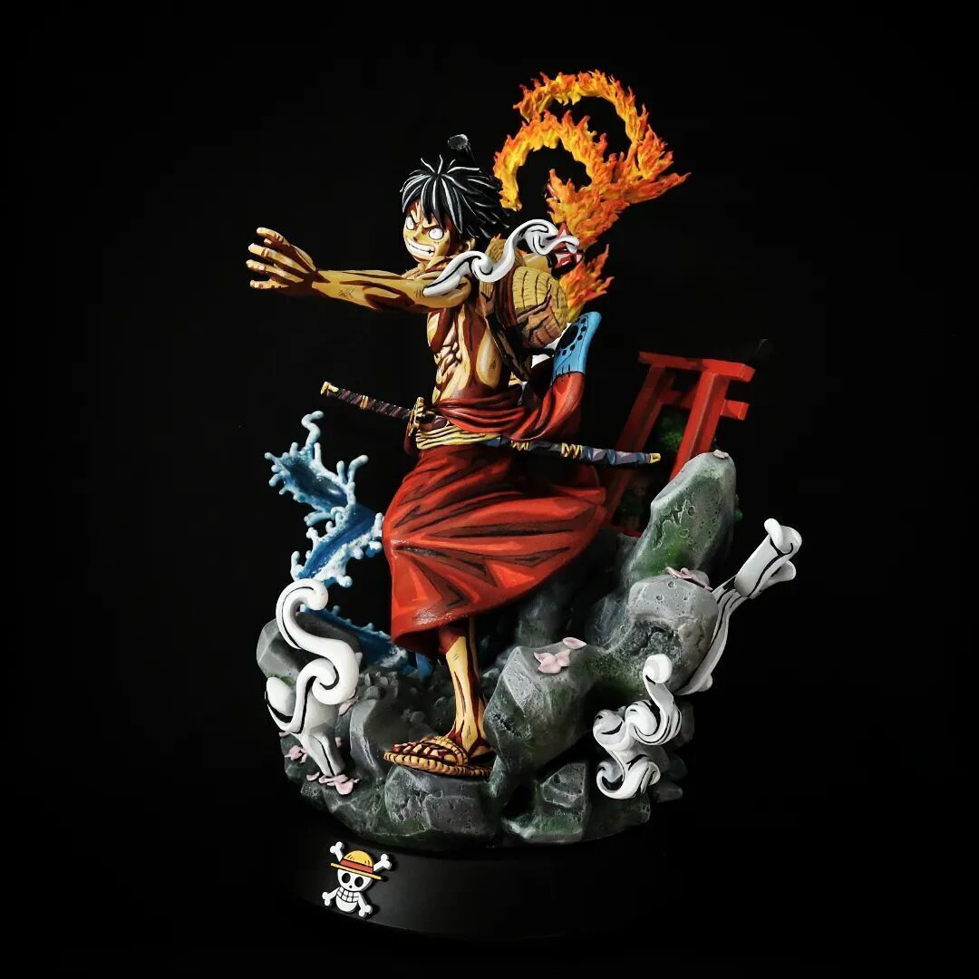 LUFFY RED HAWK - ONE PIECE - WANO - BIONIC3D 3D print model_6