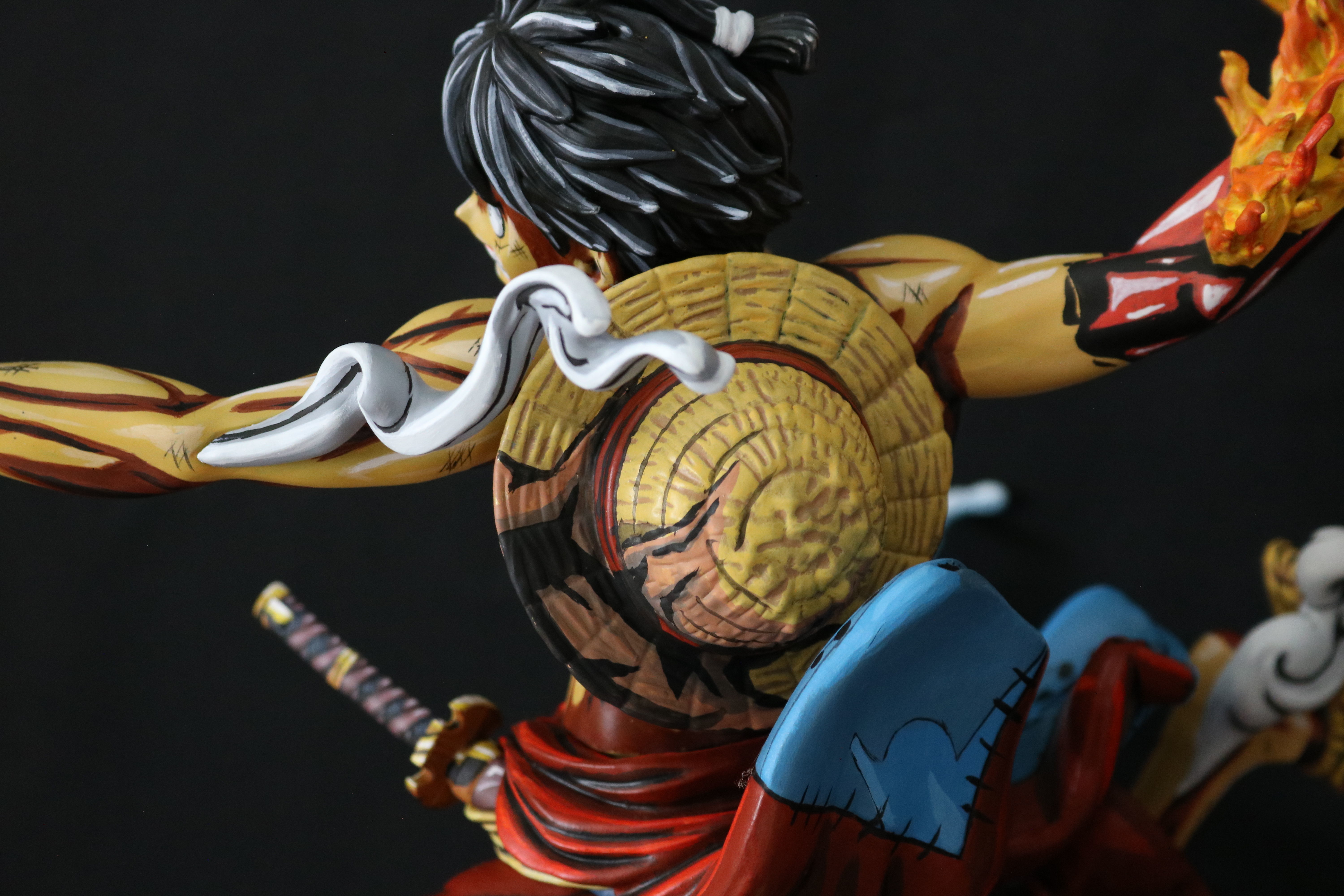 LUFFY RED HAWK - ONE PIECE - WANO - BIONIC3D 3D print model_9