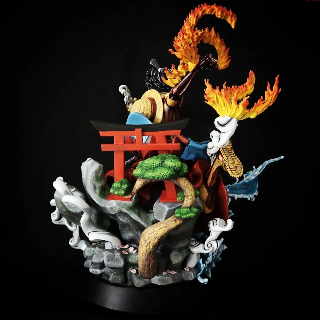 LUFFY RED HAWK - ONE PIECE - WANO - BIONIC3D 3D print model_4