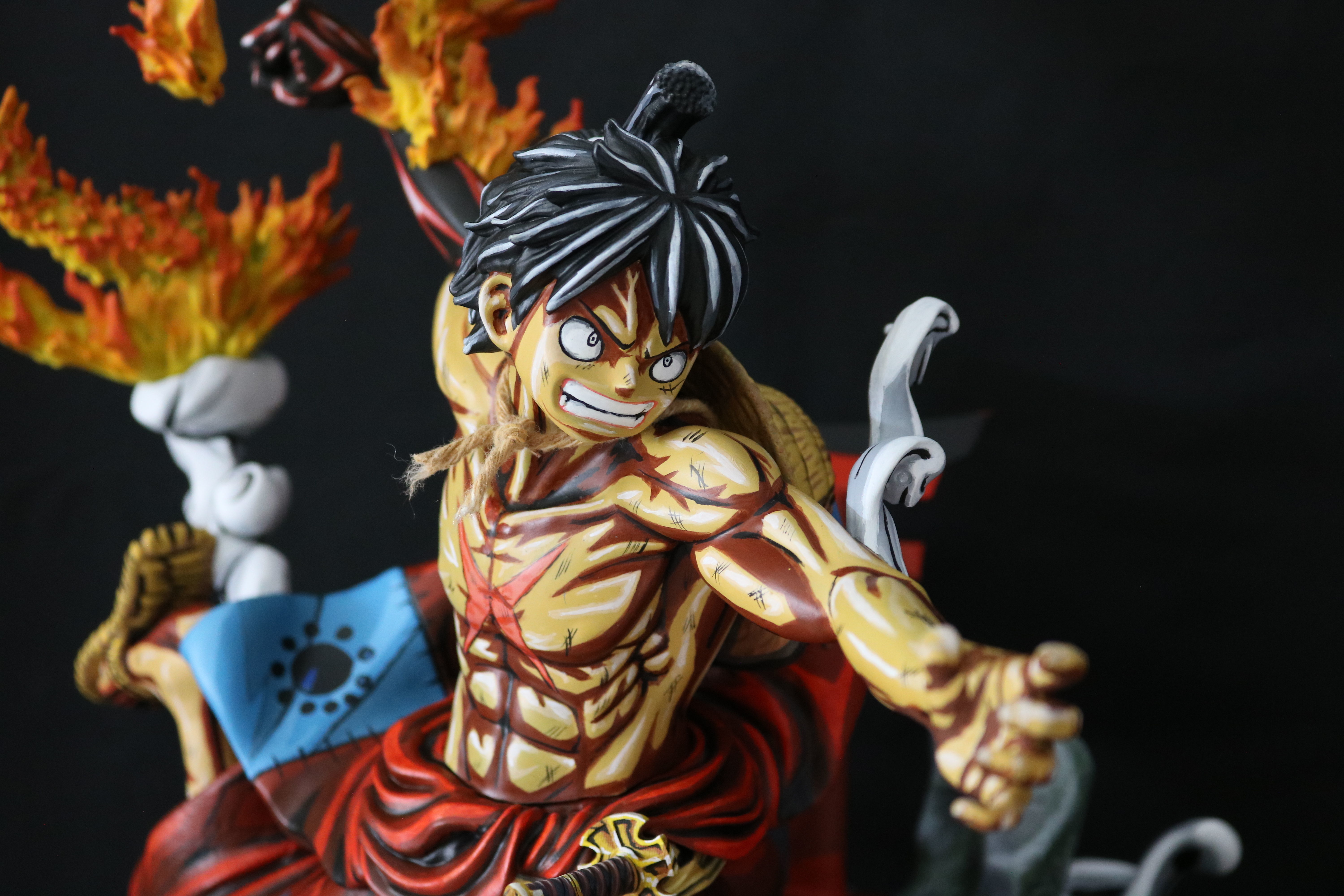 LUFFY RED HAWK - ONE PIECE - WANO - BIONIC3D 3D print model_11