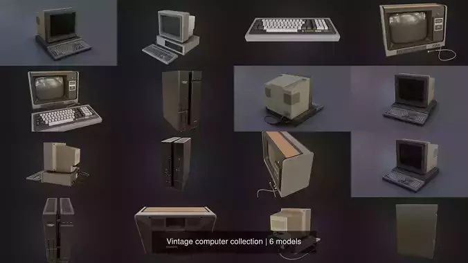 Vintage computer collection 
