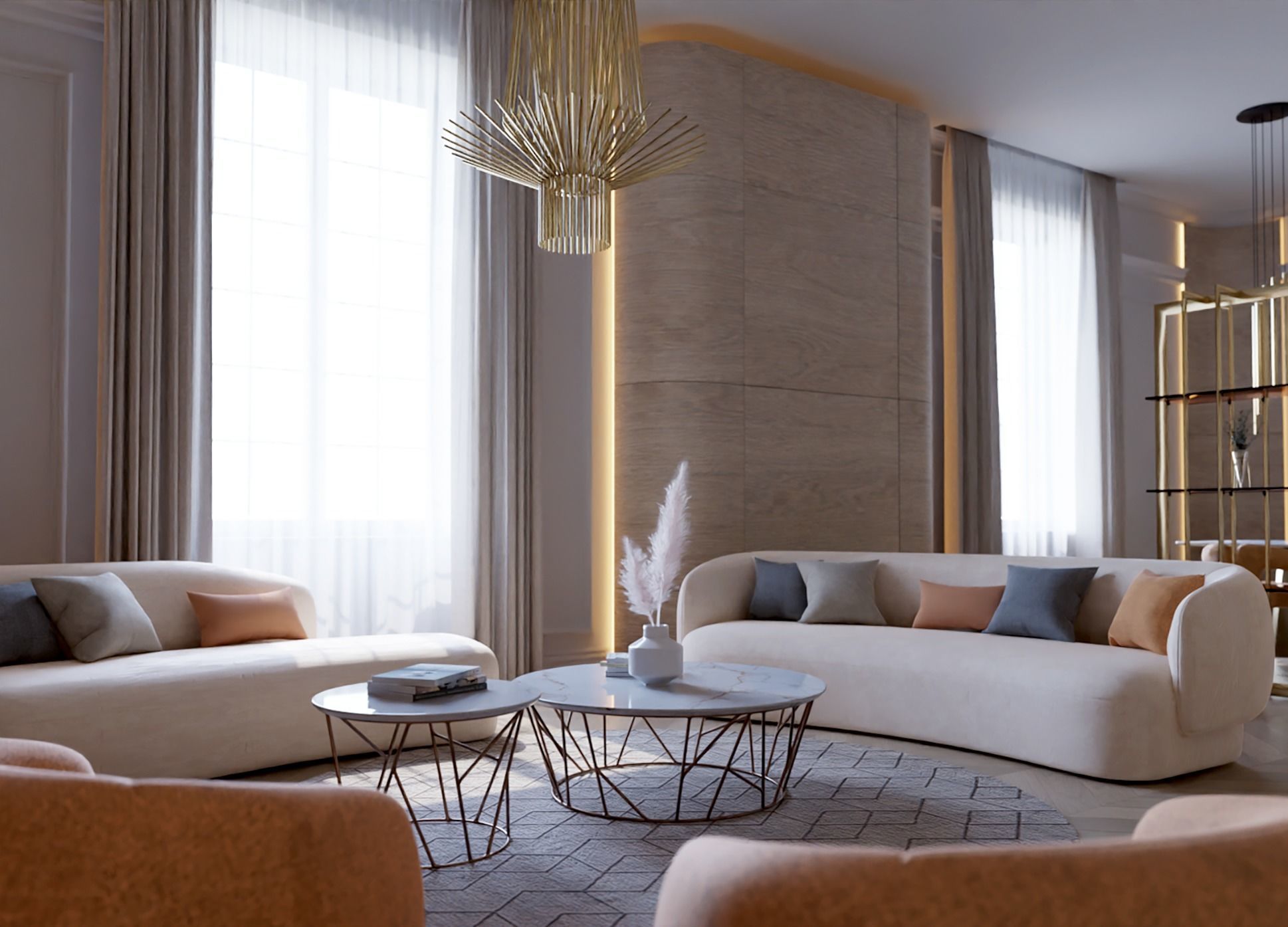 Luxury Interior 3D model_6