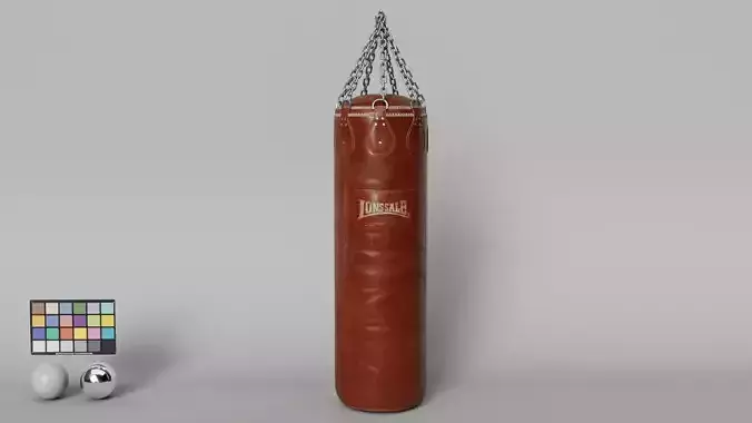 Sand Bag PBR 3D model