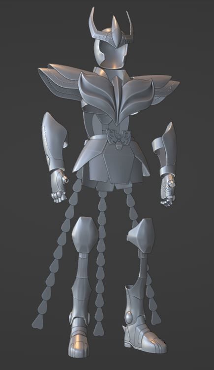 Armadura de Fenix - Phoenix - ikki 3D print model_9