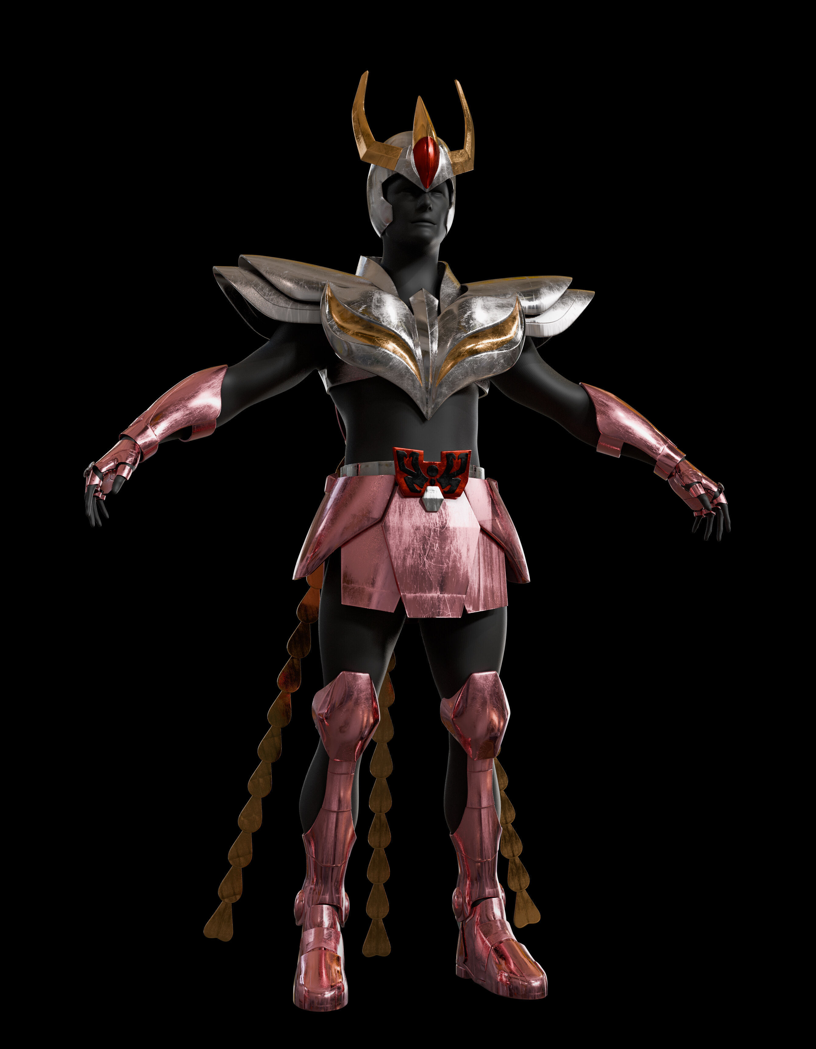 Armadura de Fenix - Phoenix - ikki 3D print model_2