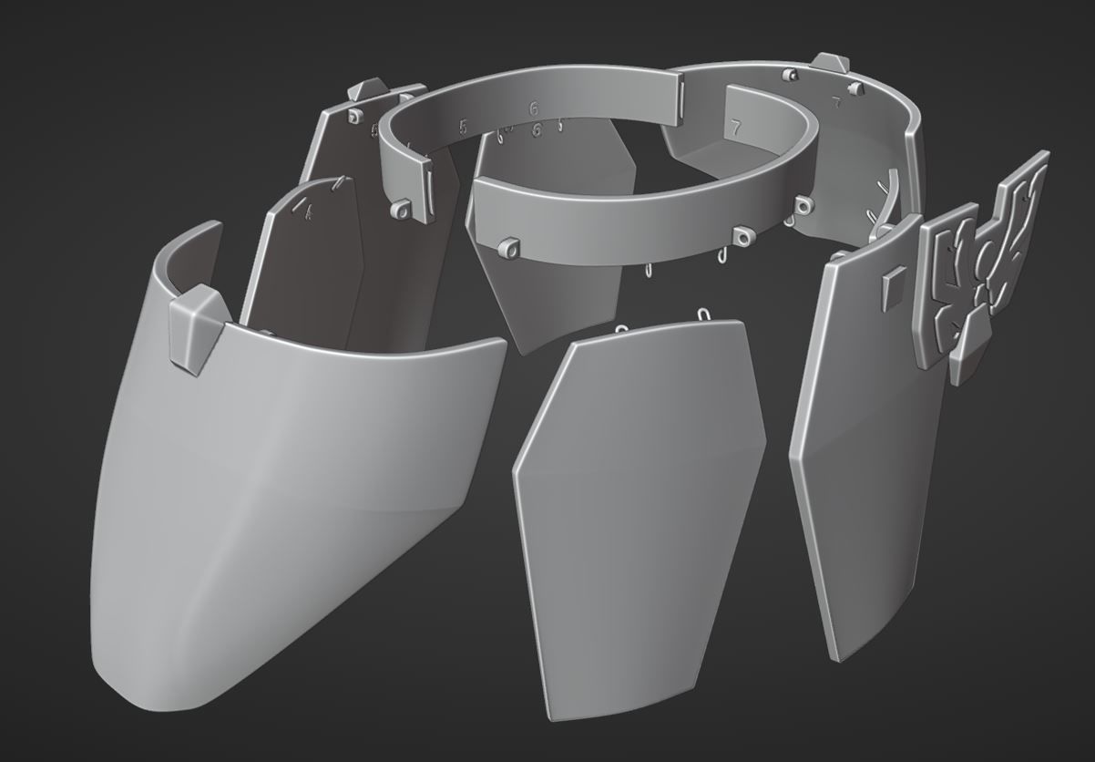 Armadura de Fenix - Phoenix - ikki 3D print model_18