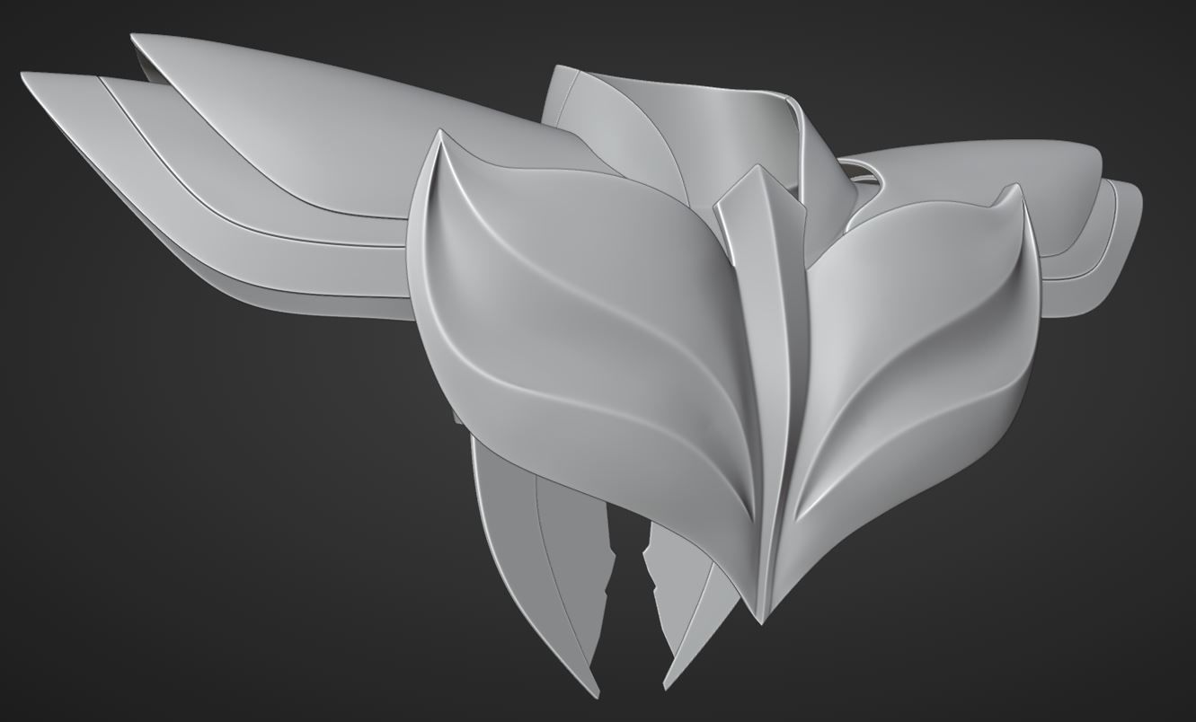 Armadura de Fenix - Phoenix - ikki 3D print model_16