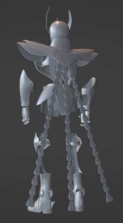 Armadura de Fenix - Phoenix - ikki 3D print model_10