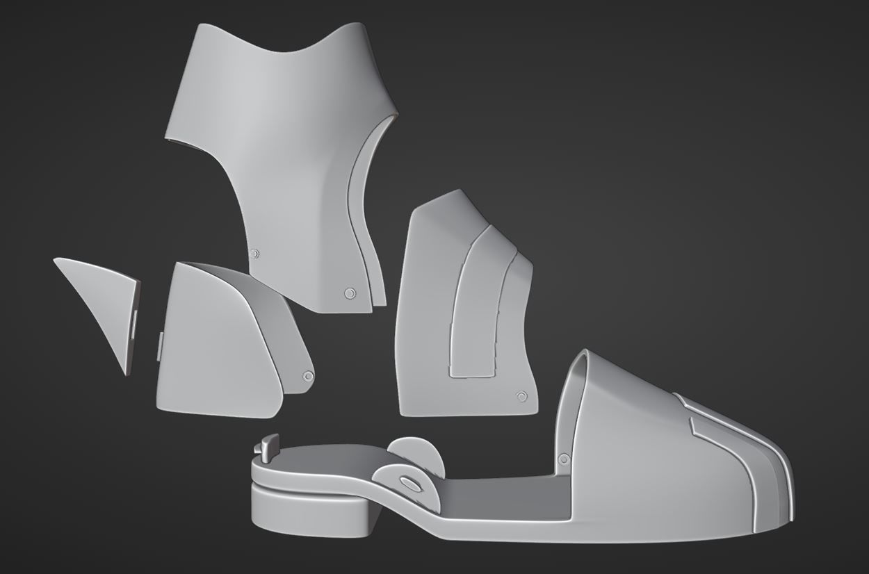 Armadura de Fenix - Phoenix - ikki 3D print model_20