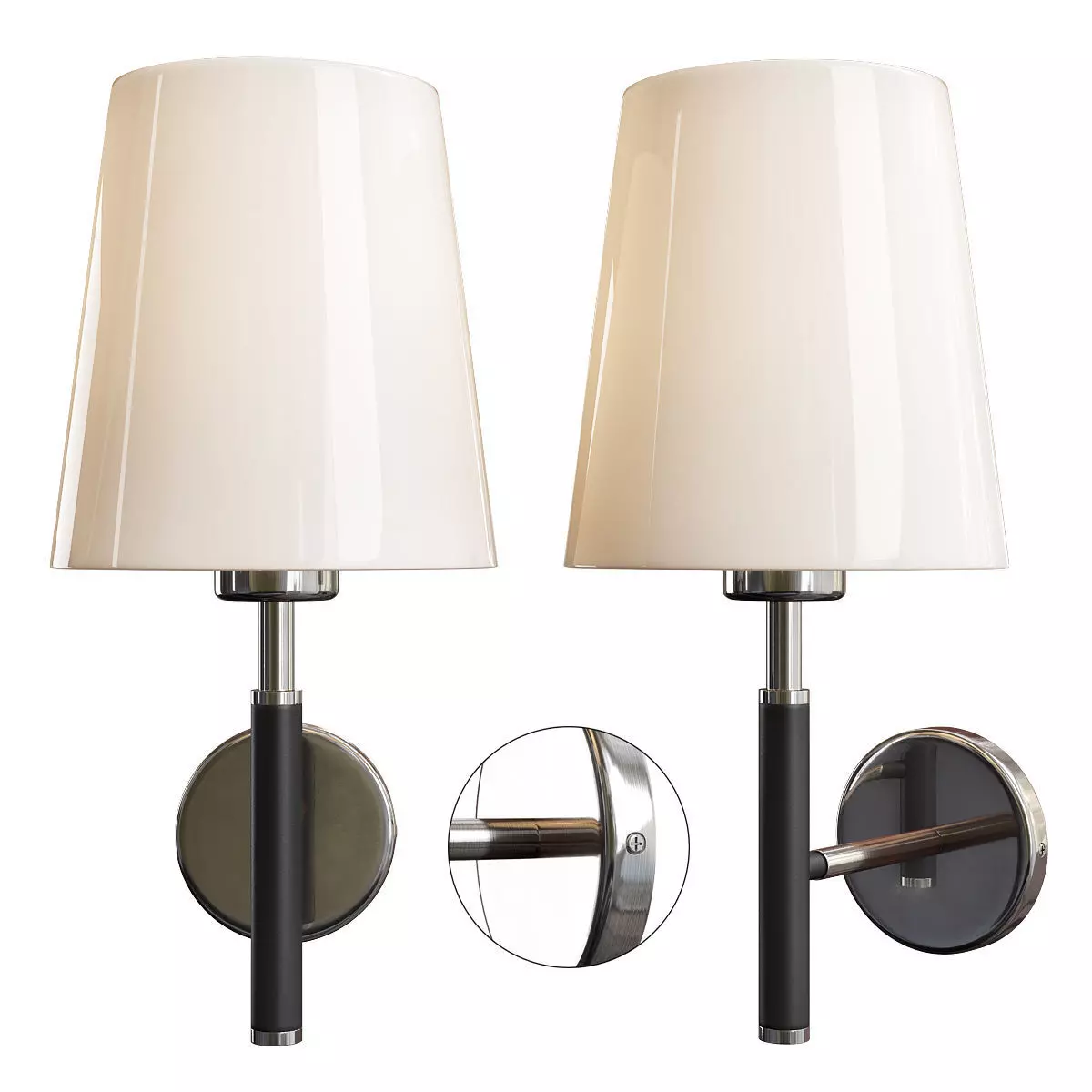 Rodos Arte Lamp Low-poly 3D model_0