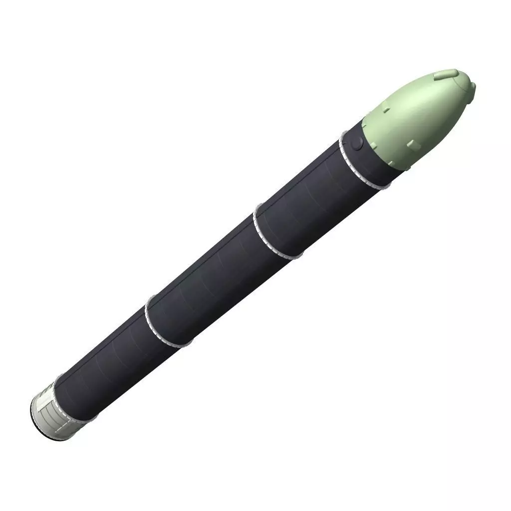 RS-28 Sarmat ICBM 3D model