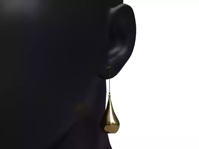 3d jewellery earrings 