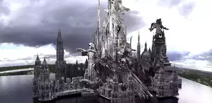 Cathedral of the Afterlife Kit bash