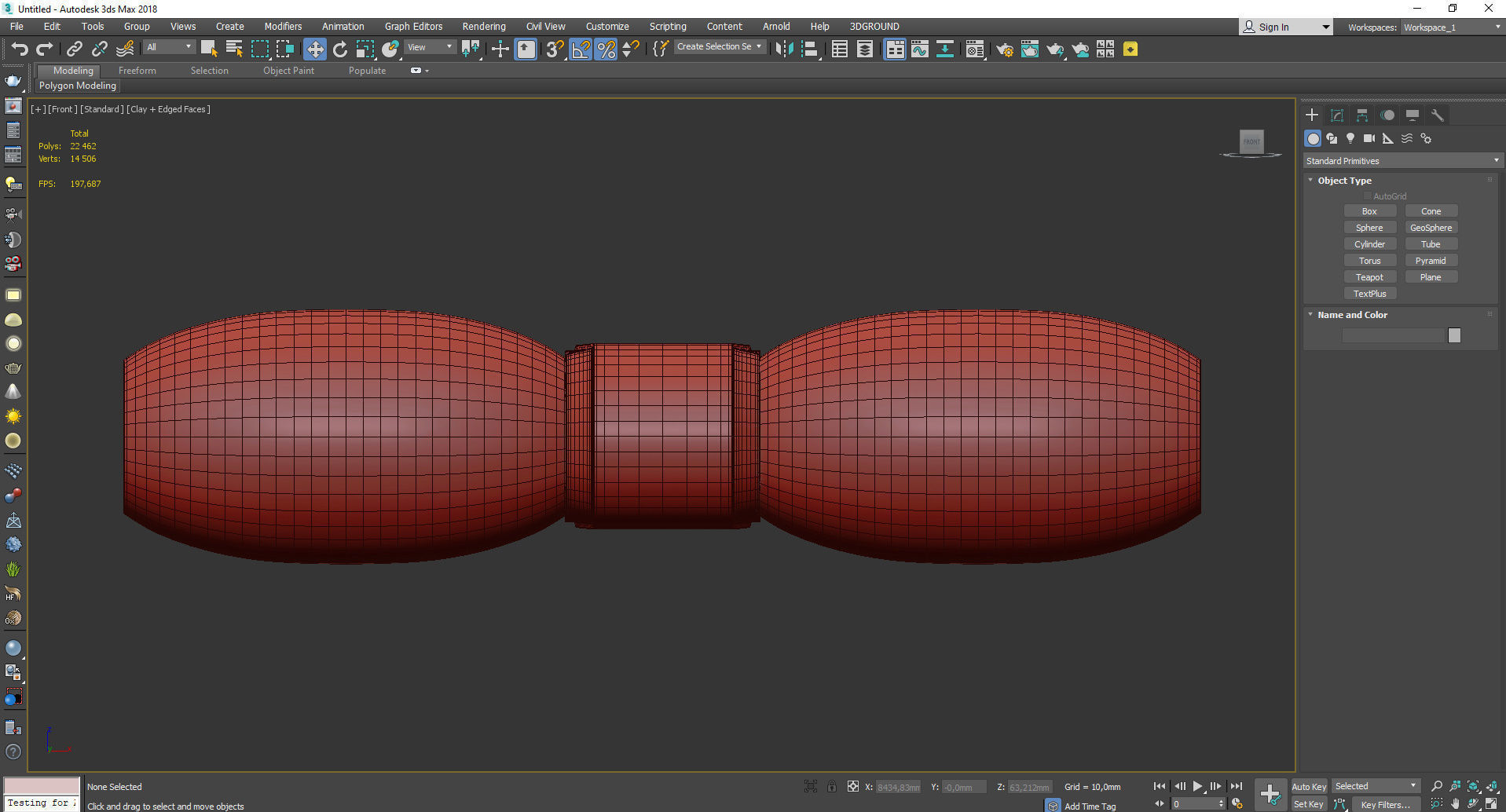 Aqua Arte Lamp Low-poly 3D model_2