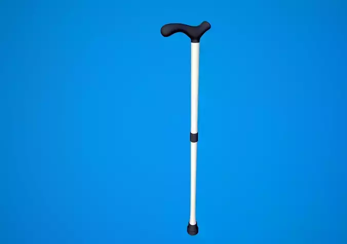 Simple Walking Stick - Lowpoly Model Low-poly 3D model