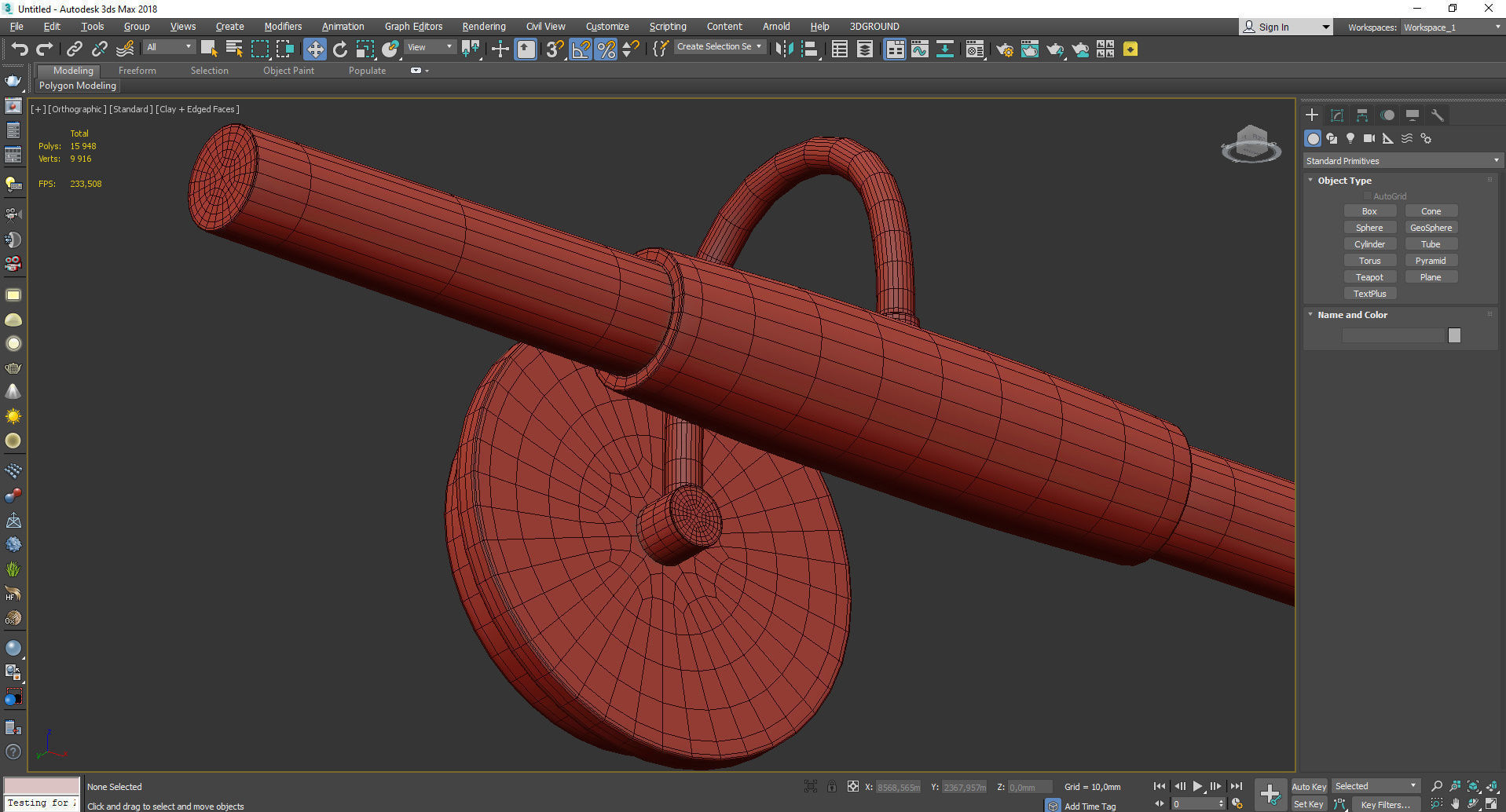 Aqua Arte Lamp Low-poly 3D model_4