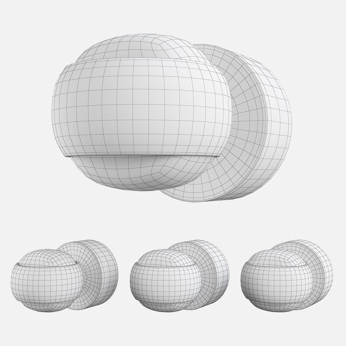 maytoni sconse lens Low-poly 3D model_1