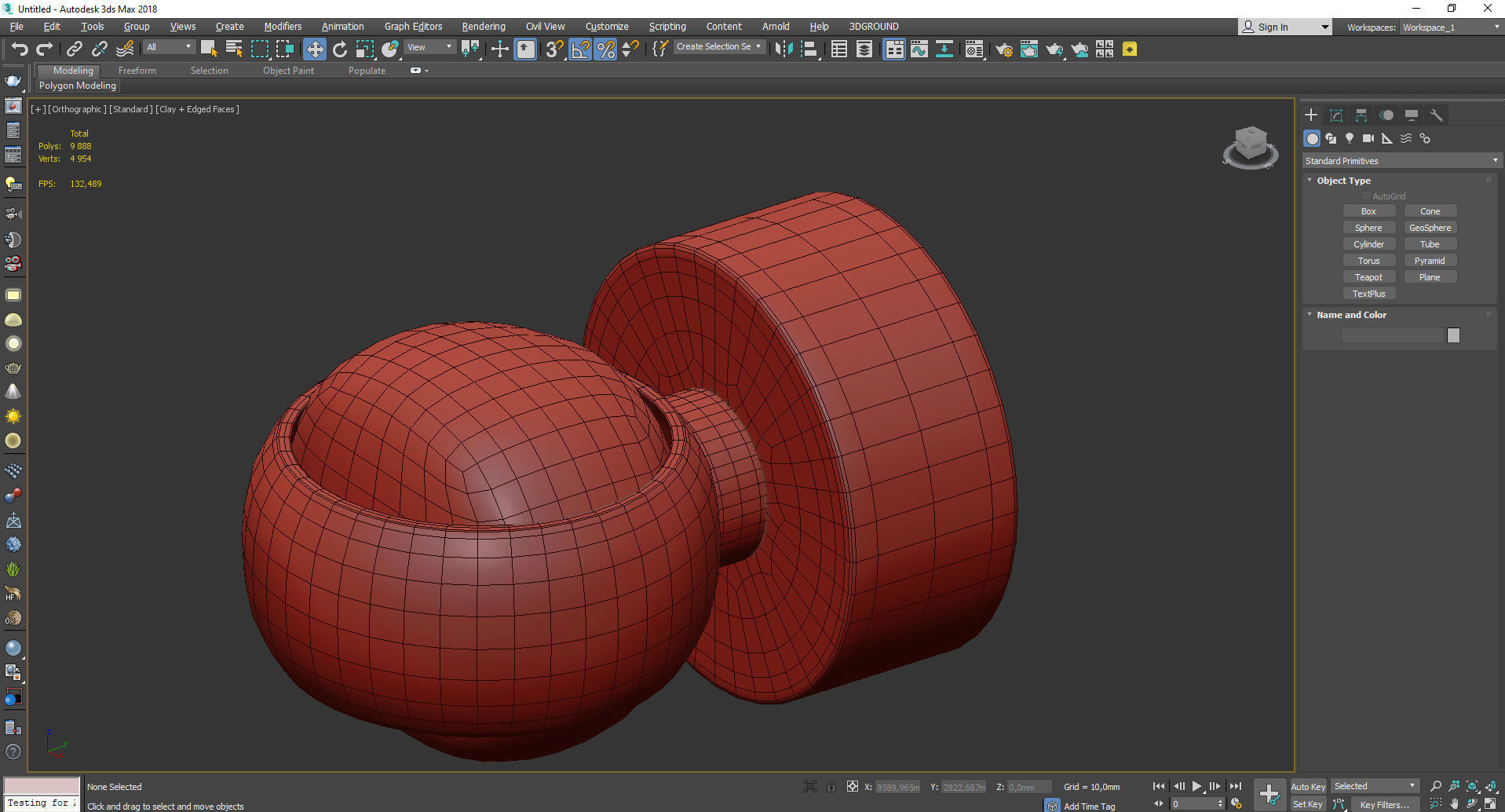 maytoni sconse lens Low-poly 3D model_4
