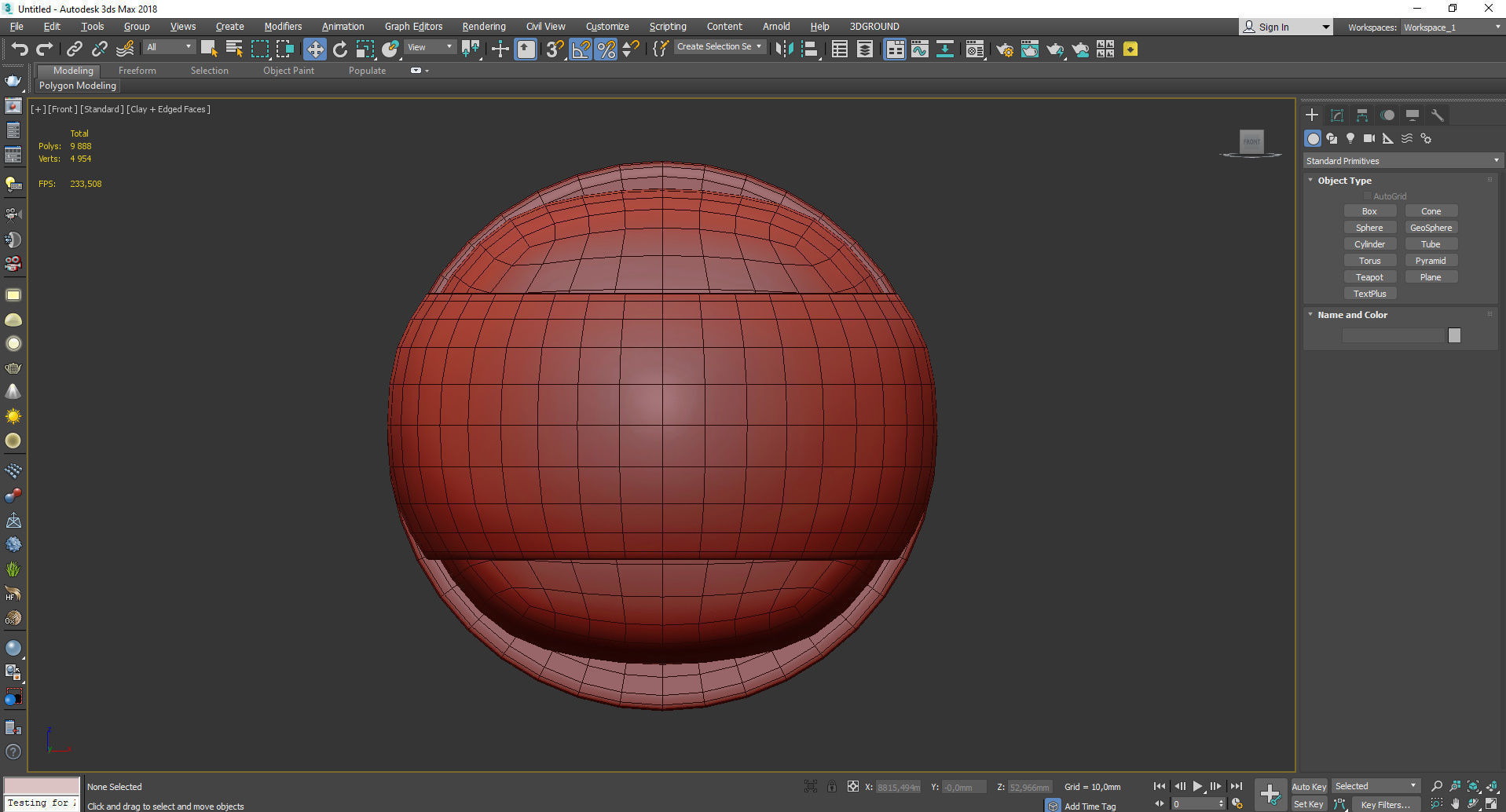 maytoni sconse lens Low-poly 3D model_2
