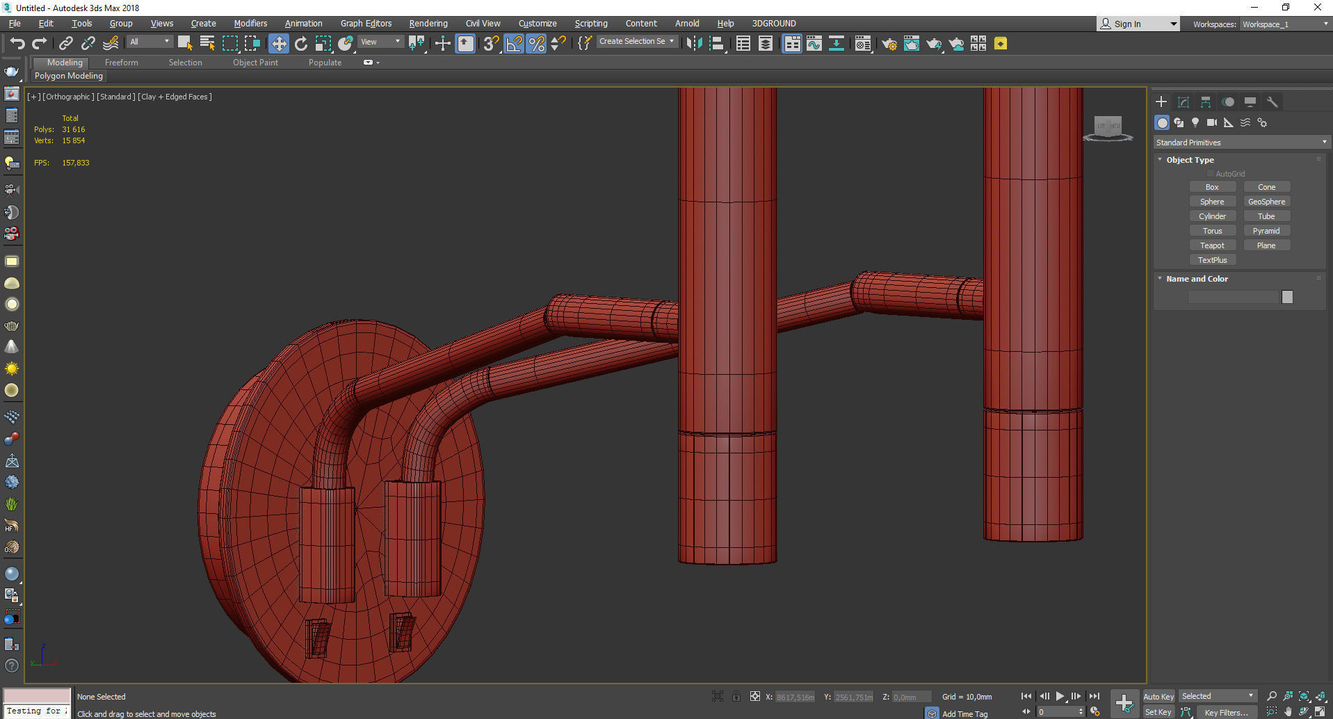 maytoni sconse vigo Low-poly 3D model_4