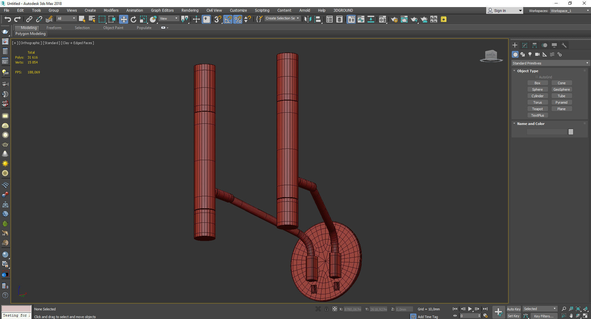 maytoni sconse vigo Low-poly 3D model_3