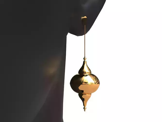 3d jewellery earrings 