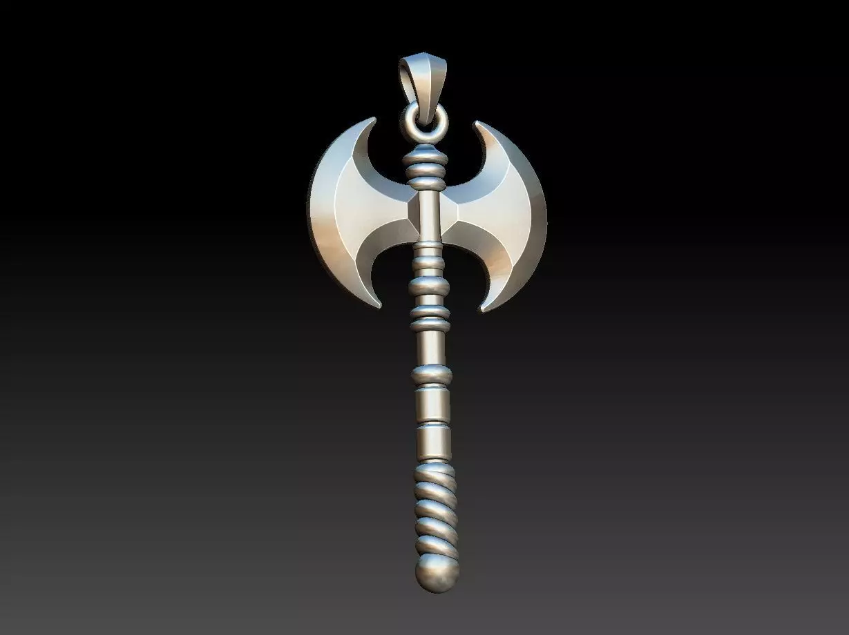 Axe Machado 3D print model