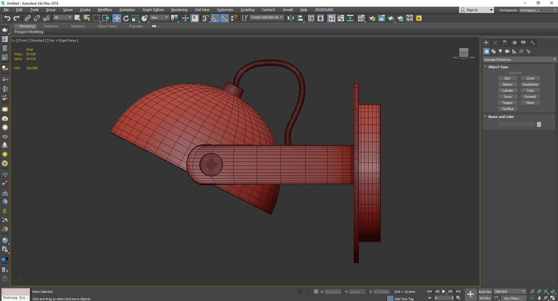 maytoni sconse hygge Low-poly 3D model_2