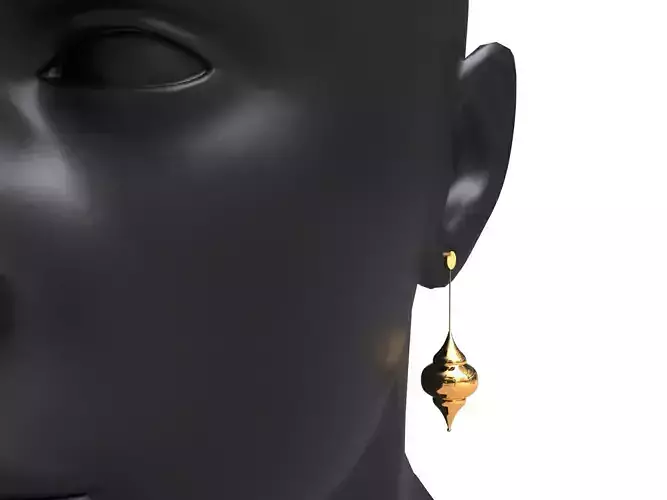 3d jewellery earrings 