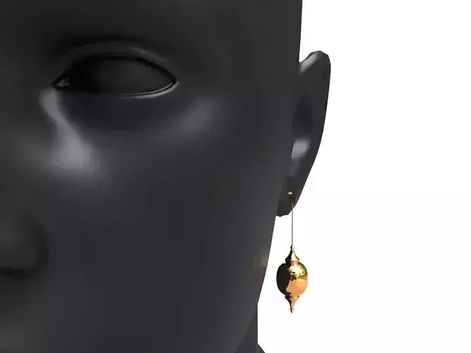 3d jewellery earrings