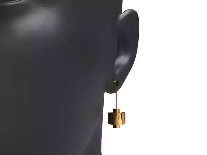 3d jewellery earrings
