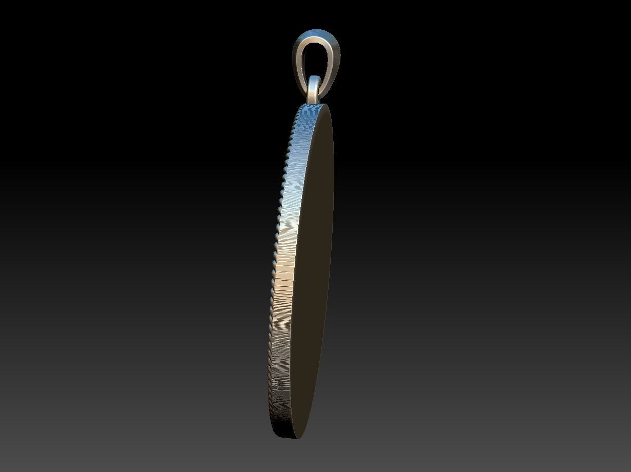 Trident Mandala 3D print model_7