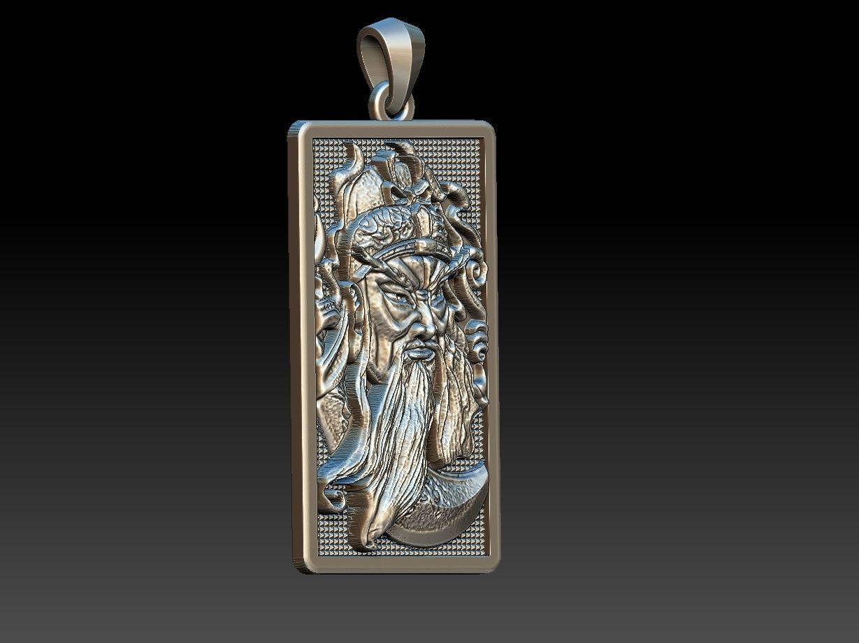 Kwan Kung - Guan Yu 3D print model_2
