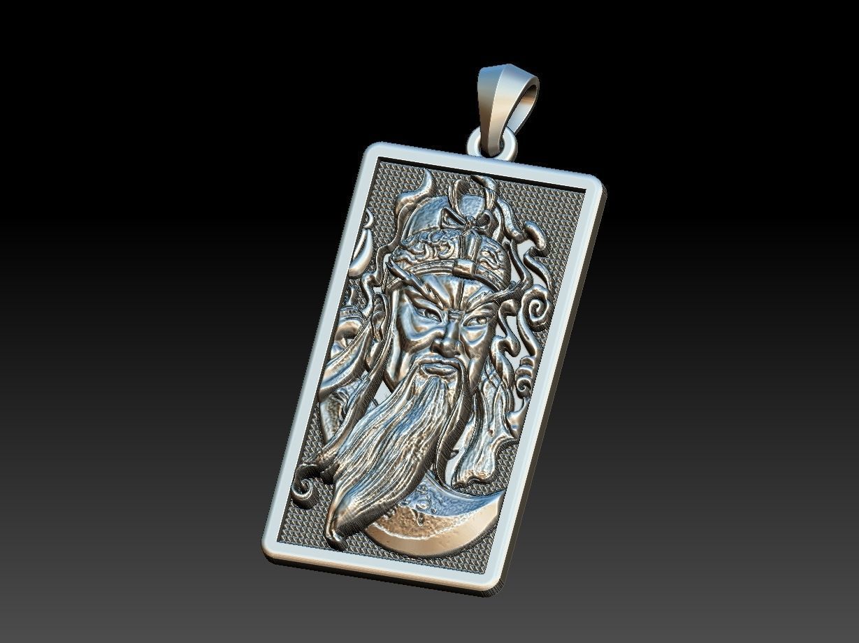 Kwan Kung - Guan Yu 3D print model_3